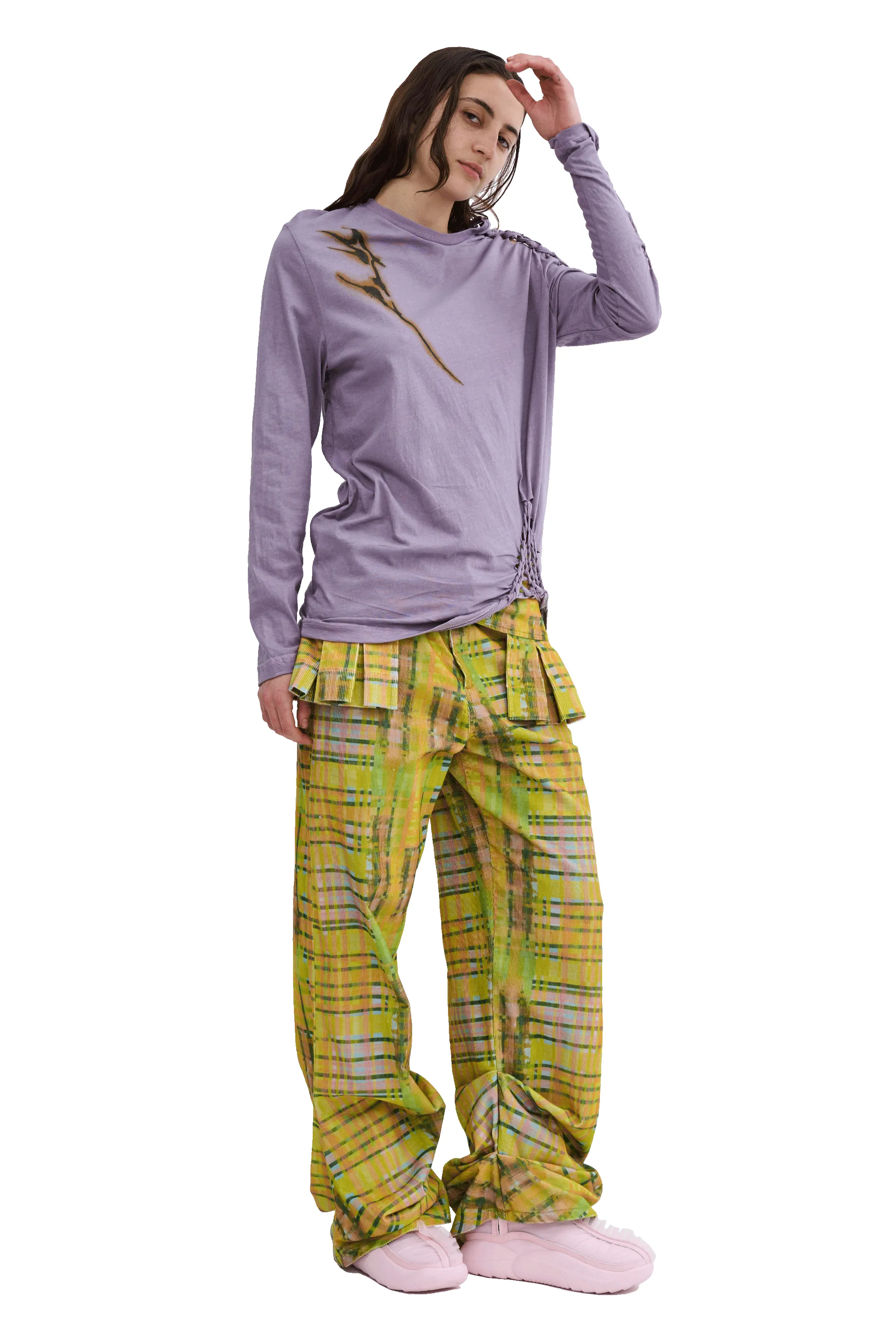 MAUVE TOSH L/S TEE sold by Collina Strada product image thumbnail 2