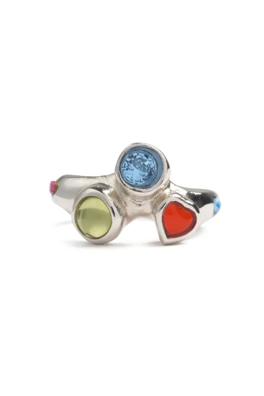 SILVER MULTI FLORENCE RING sold by Collina Strada