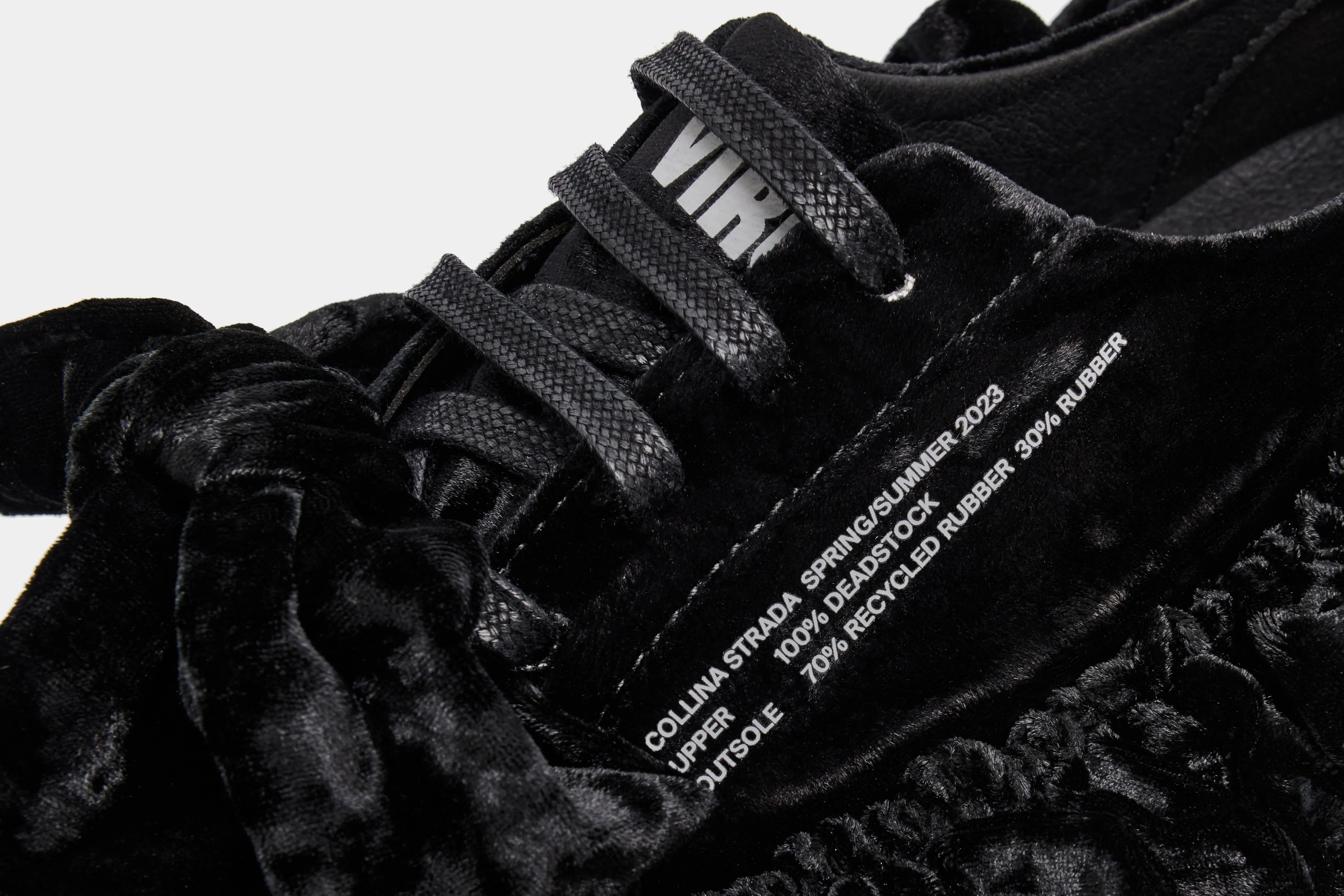 Virón MONARCH SHOE BLACK VELVET sold by Collina Strada product image thumbnail 4