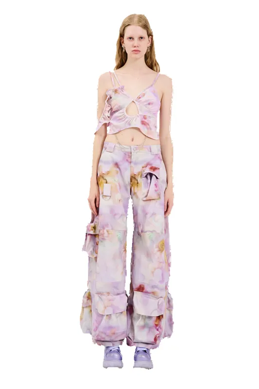 MOLTEN FLOWERS LILY CAMI made by Collina Strada