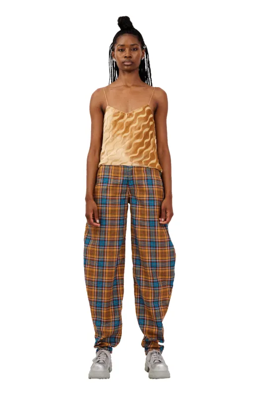 WAVY GOLD MEOW TOP made by Collina Strada