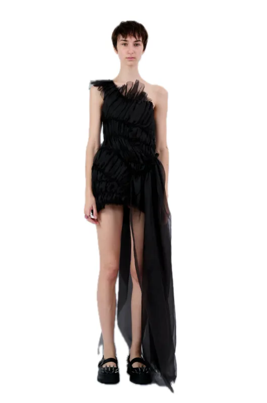 CHARCOAL JAZZELLE GOWN made by Collina Strada