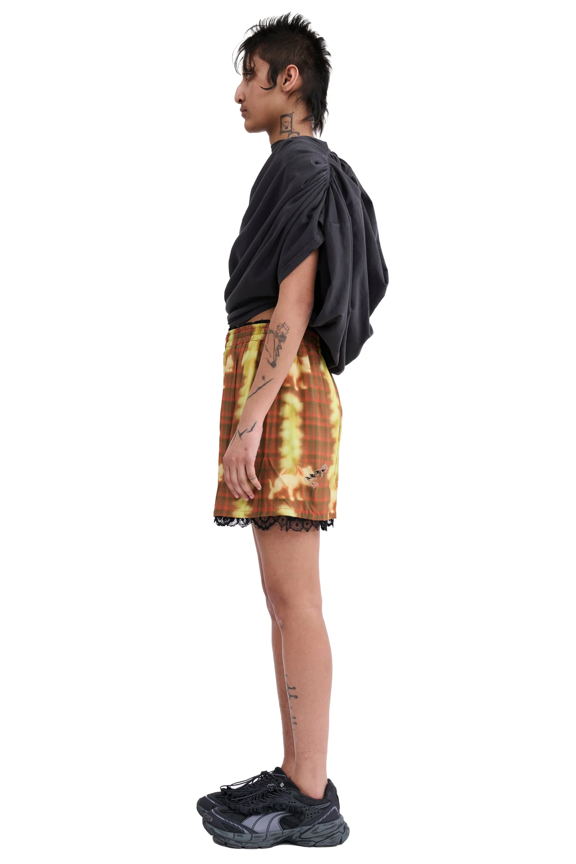 PUPPY PLAID ODEON BOXER sold by Collina Strada product image thumbnail 4