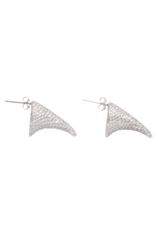 CRYSTAL SUPER THORN EARRING sold by Collina Strada