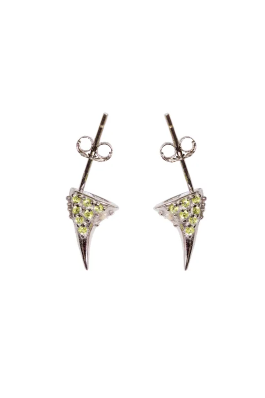 OLIVINE RHINESTONE HORN STUDS sold by Collina Strada
