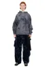 FLOWER BURST BLACK ARC HOODIE sold by Collina Strada
