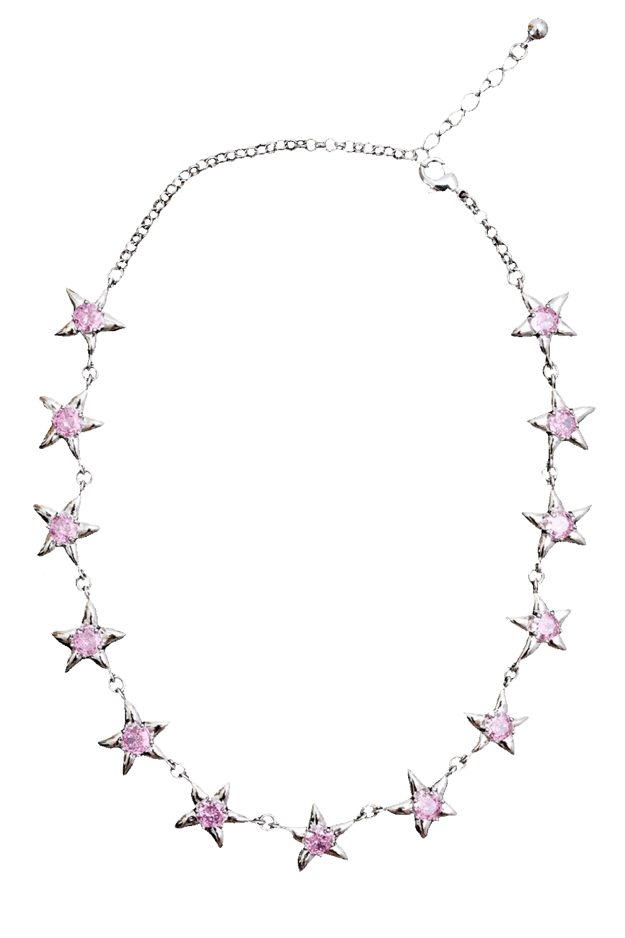 SOFT PINK STARLINK NECKLACE sold by Collina Strada product image thumbnail 2