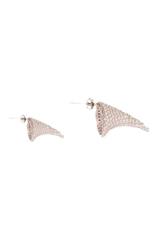 CRYSTAL MIXED THORN EARRING sold by Collina Strada