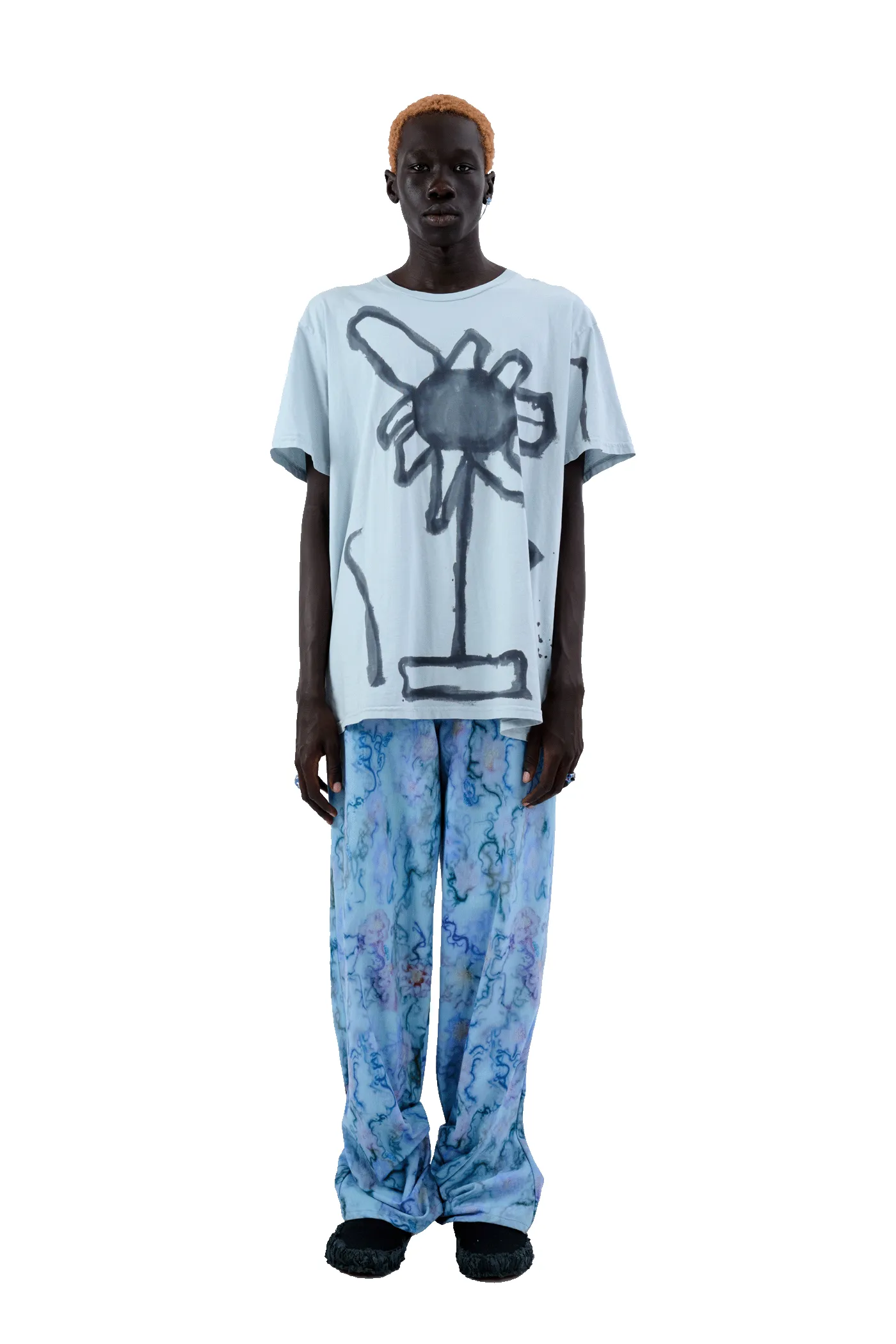 STORM PAINTED TEE sold by Collina Strada