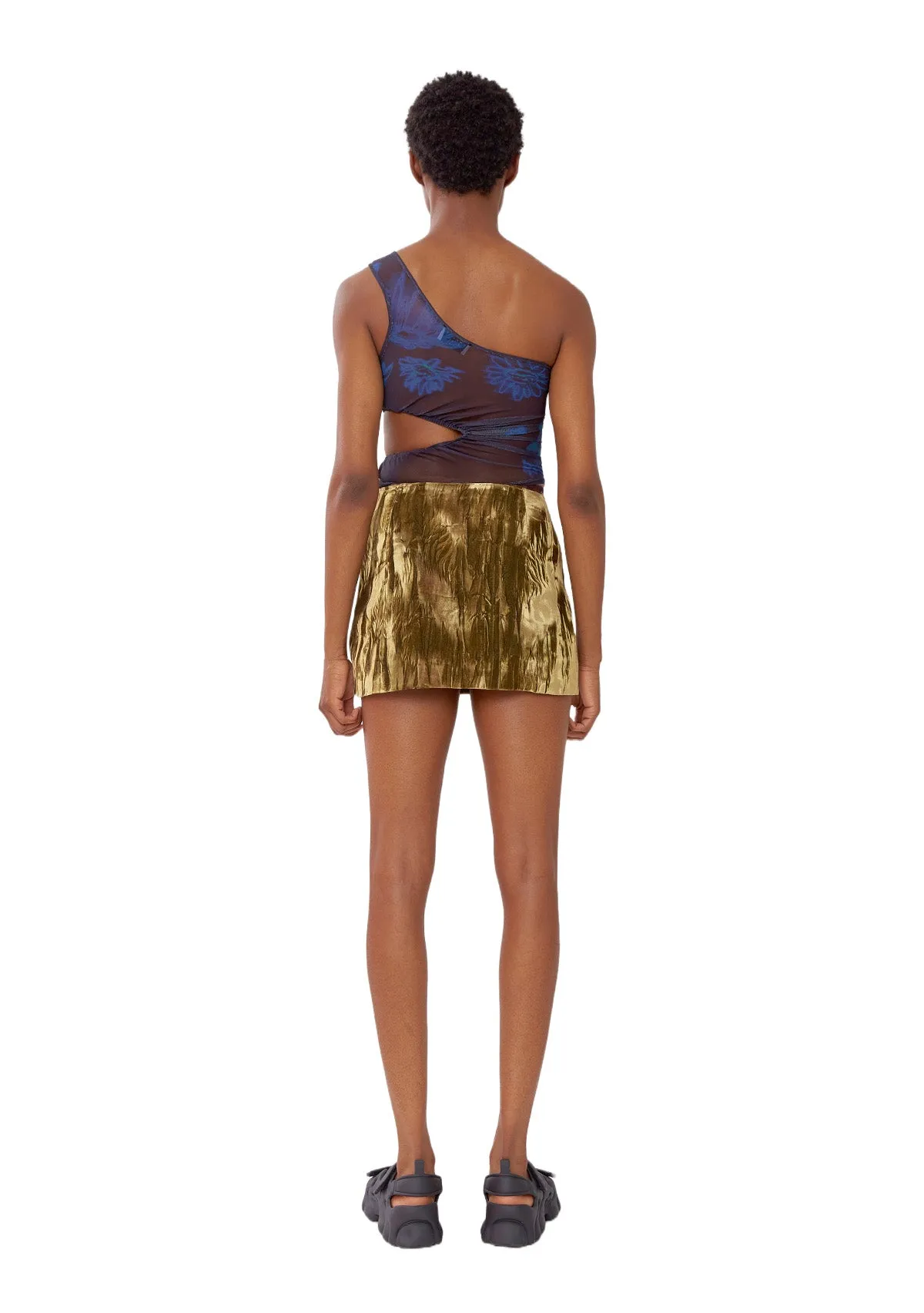 FLOWER MINI SKIRT MOSS sold by Collina Strada product image thumbnail 3