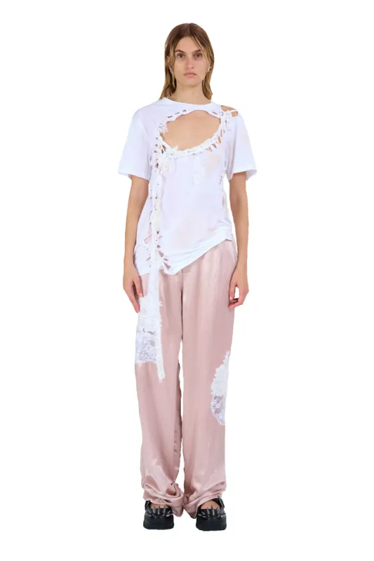 TEA STAINS KATINA LACE TEE sold by Collina Strada