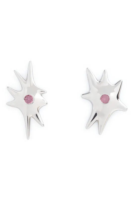 SOFT PINK MINI CELESTE EARRINGS sold by Collina Strada