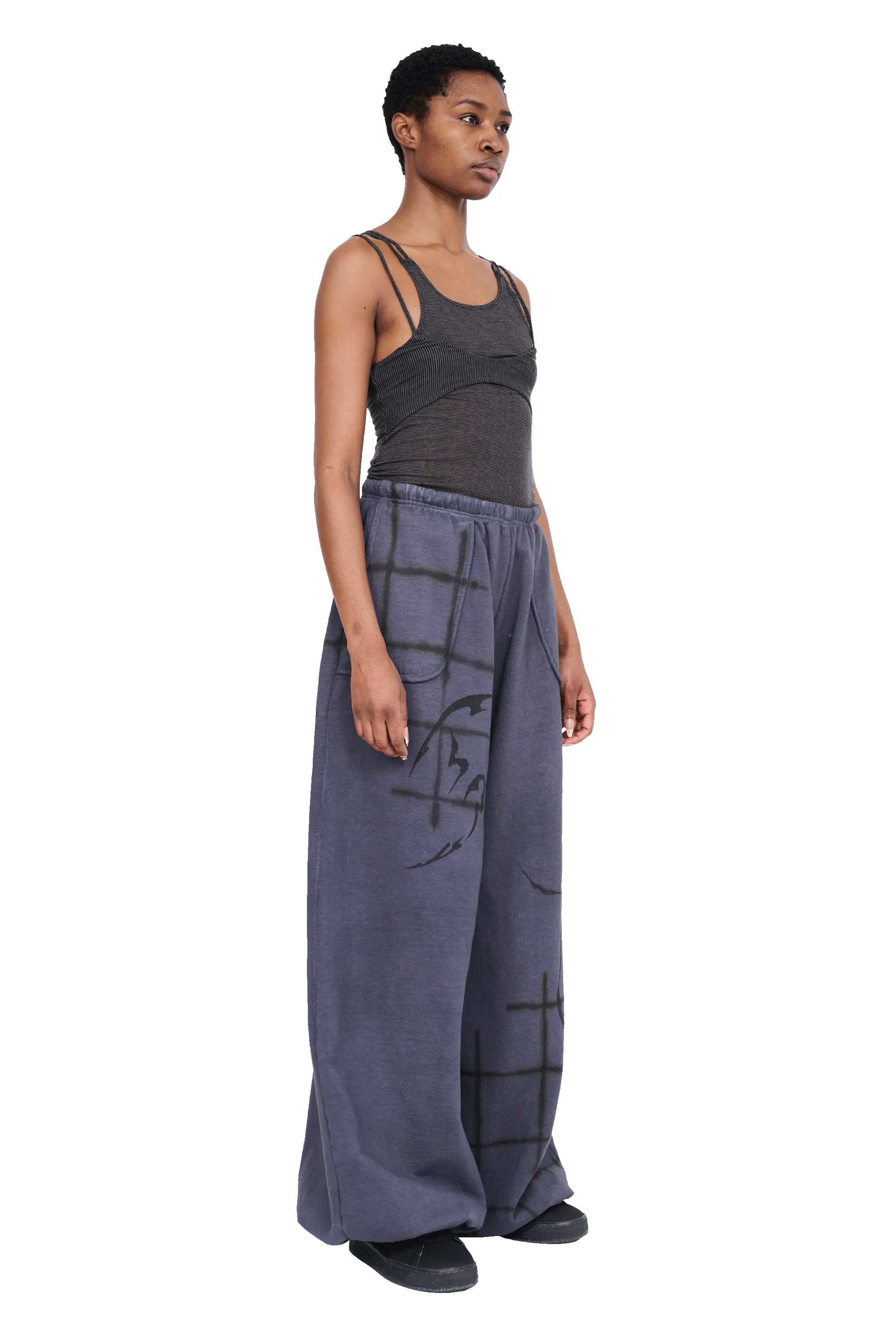 CHARCOAL BALLOON SWEATPANT sold by Collina Strada product image thumbnail 3