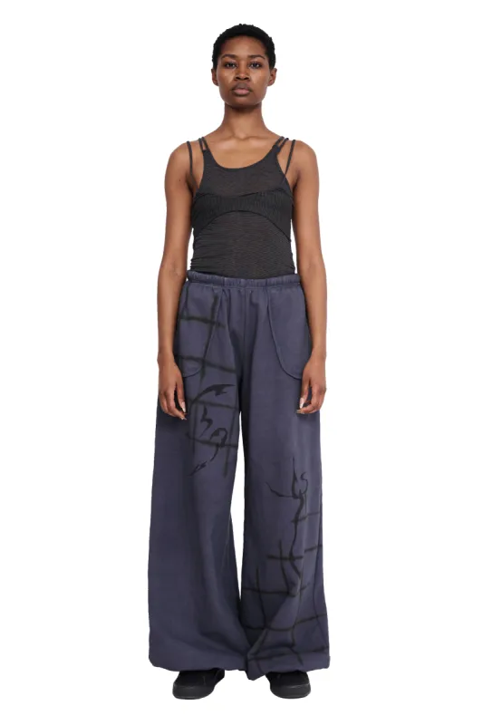 CHARCOAL BALLOON SWEATPANT sold by Collina Strada