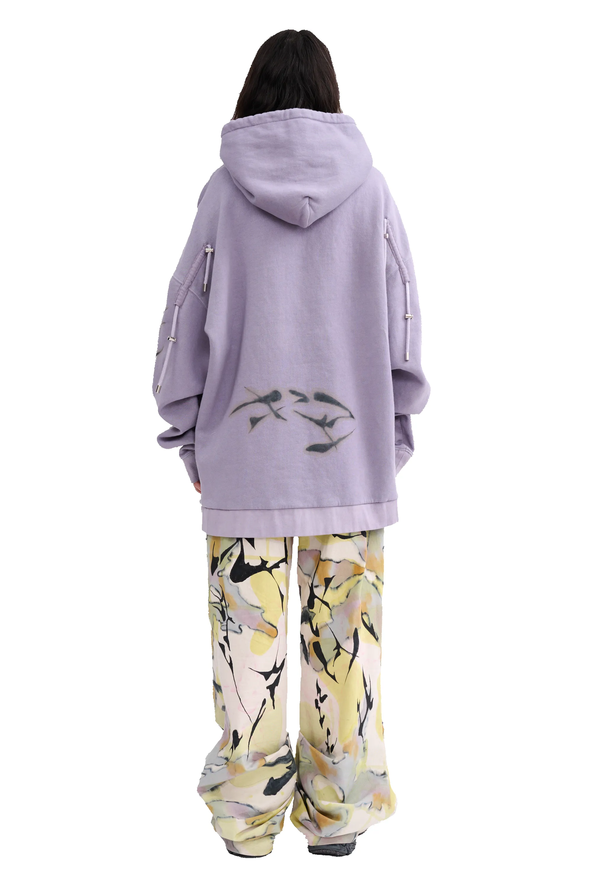 MAUVE ARC HOODIE sold by Collina Strada product image thumbnail 3