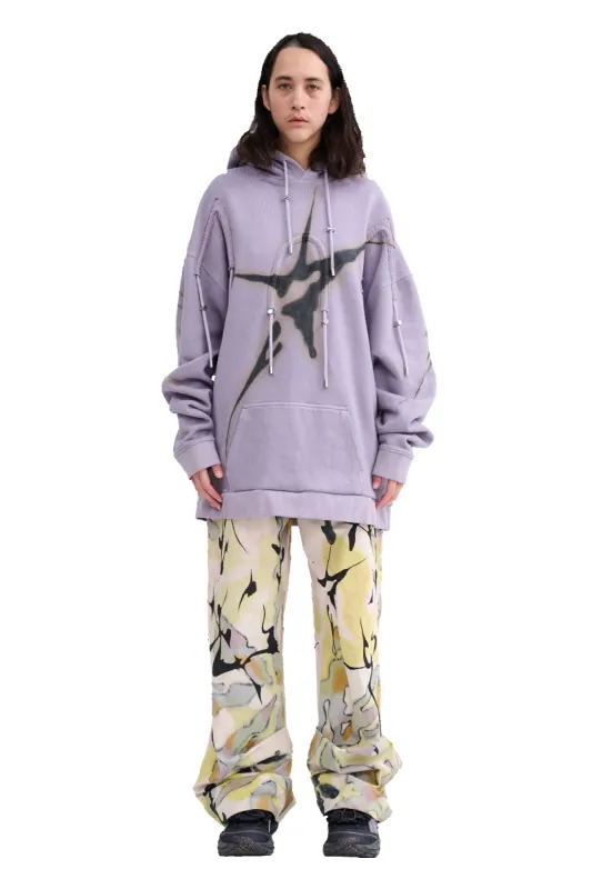 MAUVE ARC HOODIE sold by Collina Strada