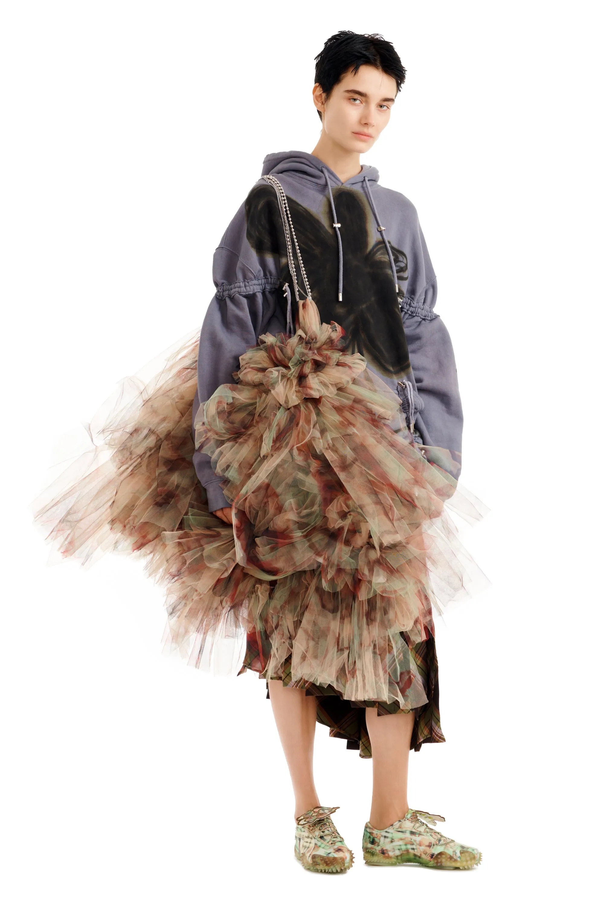 WATERCOLOR FLORAL MIST BAG sold by Collina Strada product image thumbnail 3