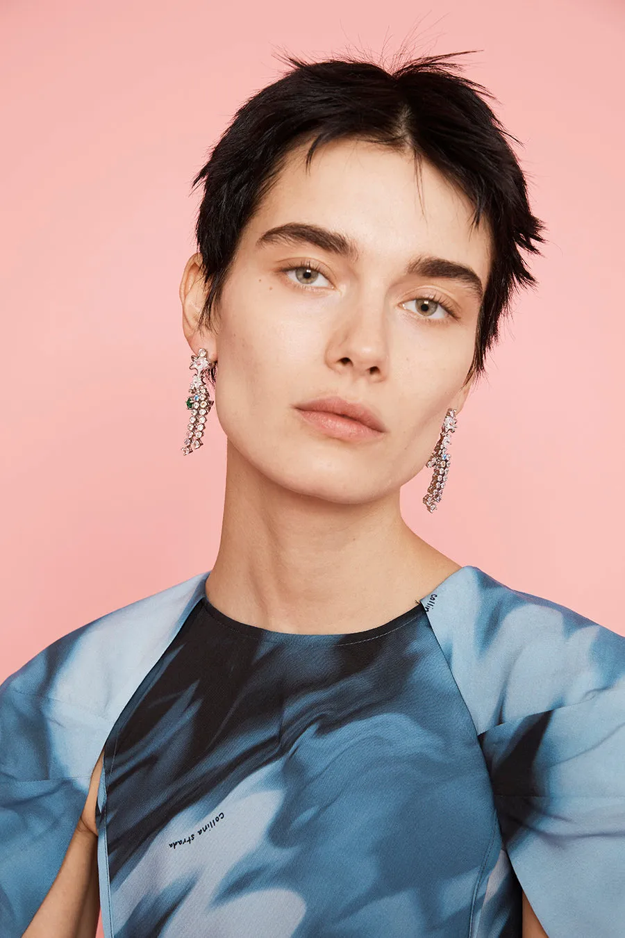 SPLASH STELLA DANGLE EARRINGS sold by Collina Strada product image thumbnail 4