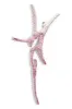 FADING PINK PAVE NOVA EARRINGS sold by Collina Strada