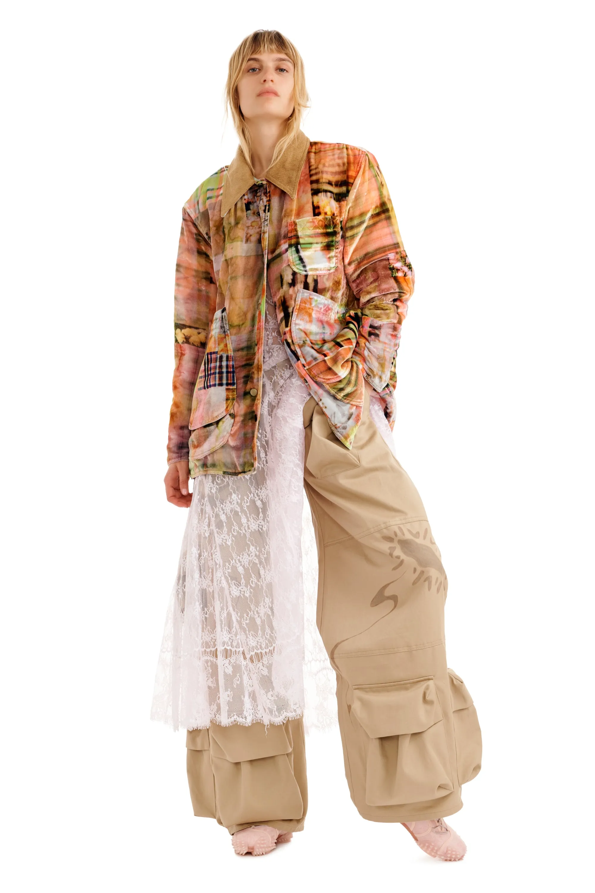 MULTI PLAID STABLE JACKET sold by Collina Strada product image thumbnail 2