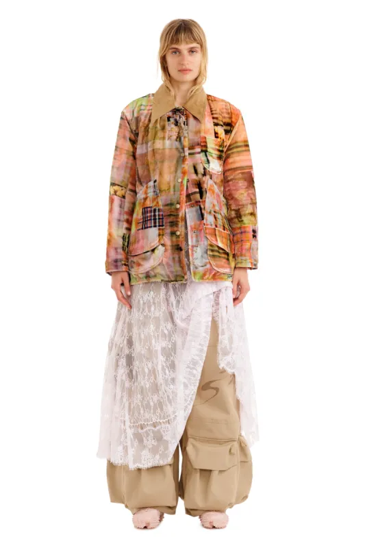 MULTI PLAID STABLE JACKET made by Collina Strada