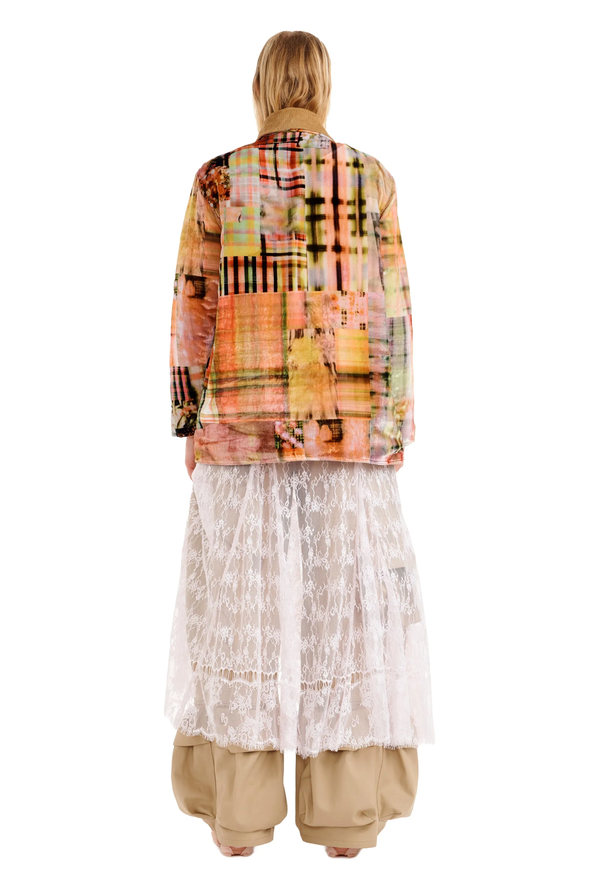 MULTI PLAID STABLE JACKET sold by Collina Strada product image thumbnail 5