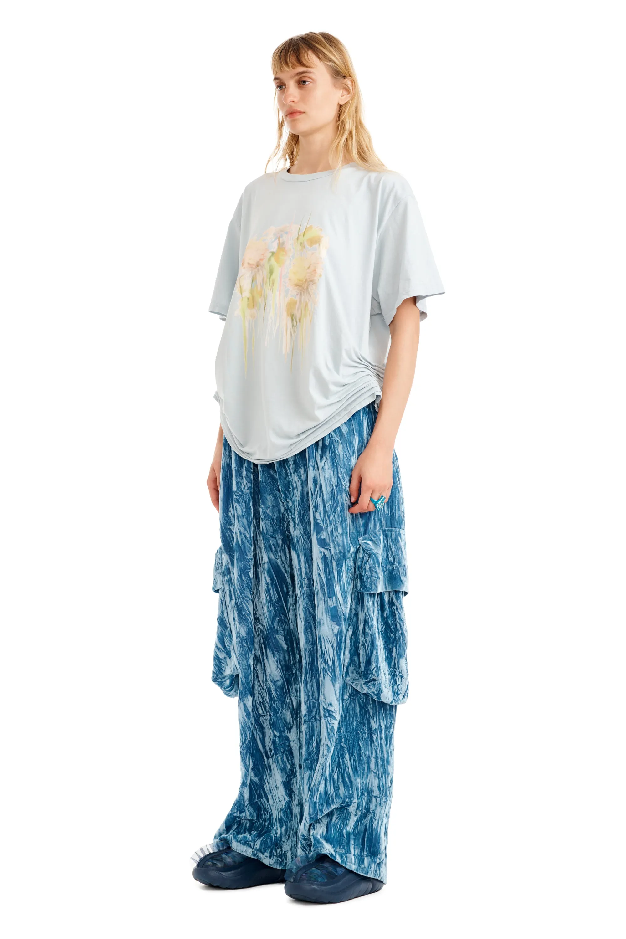 STORM FLOWER DRIP KATINA DUO TEE sold by Collina Strada product image thumbnail 3