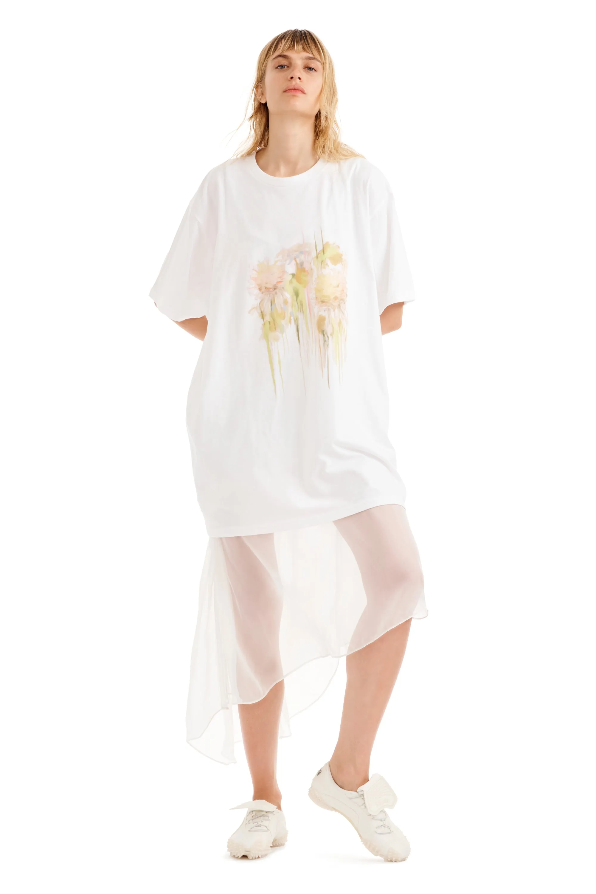 FLOWER DRIP GRAPHIC TEE sold by Collina Strada product image thumbnail 4