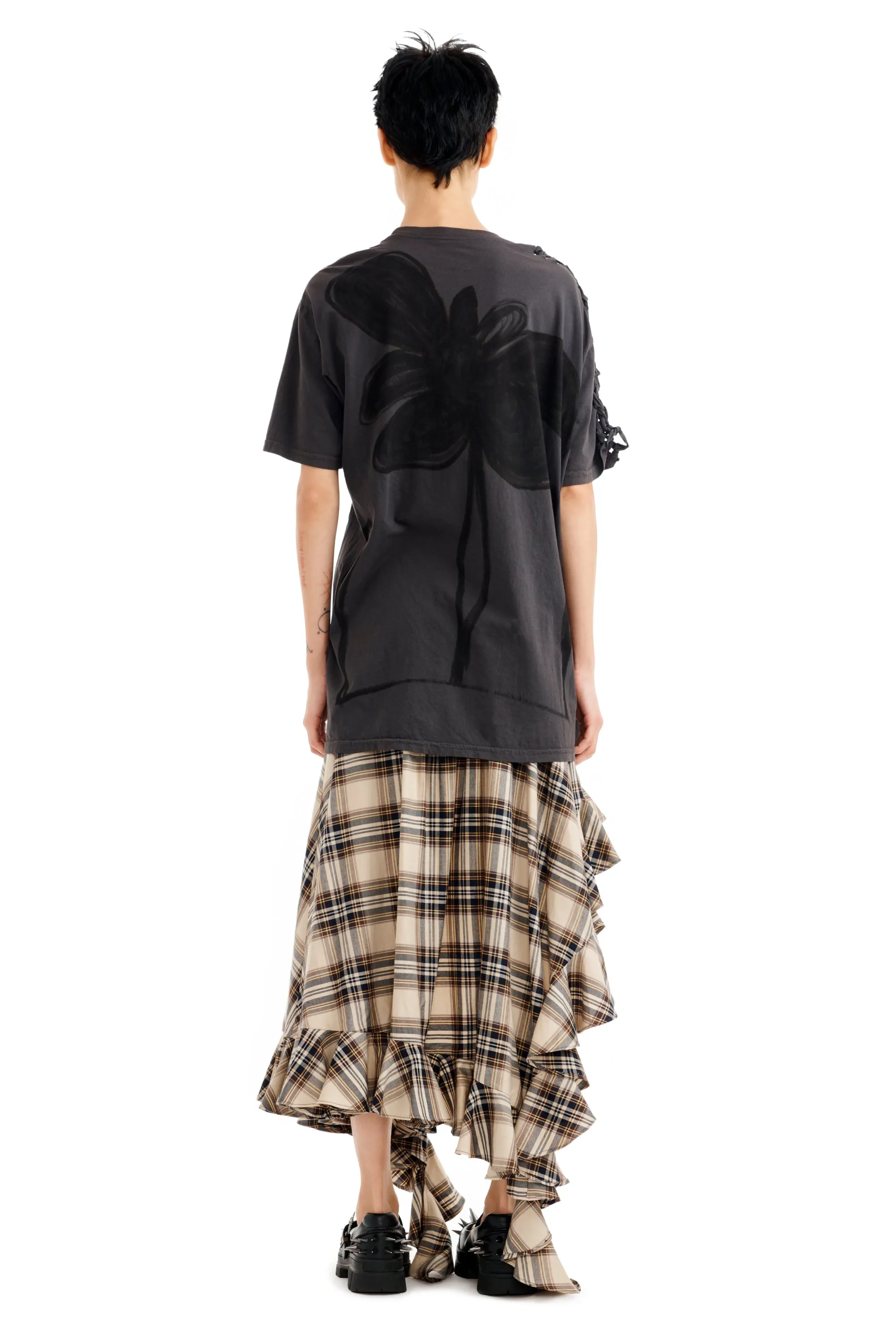 CHARCOAL FLOWER POT TOSH TEE sold by Collina Strada product image thumbnail 5