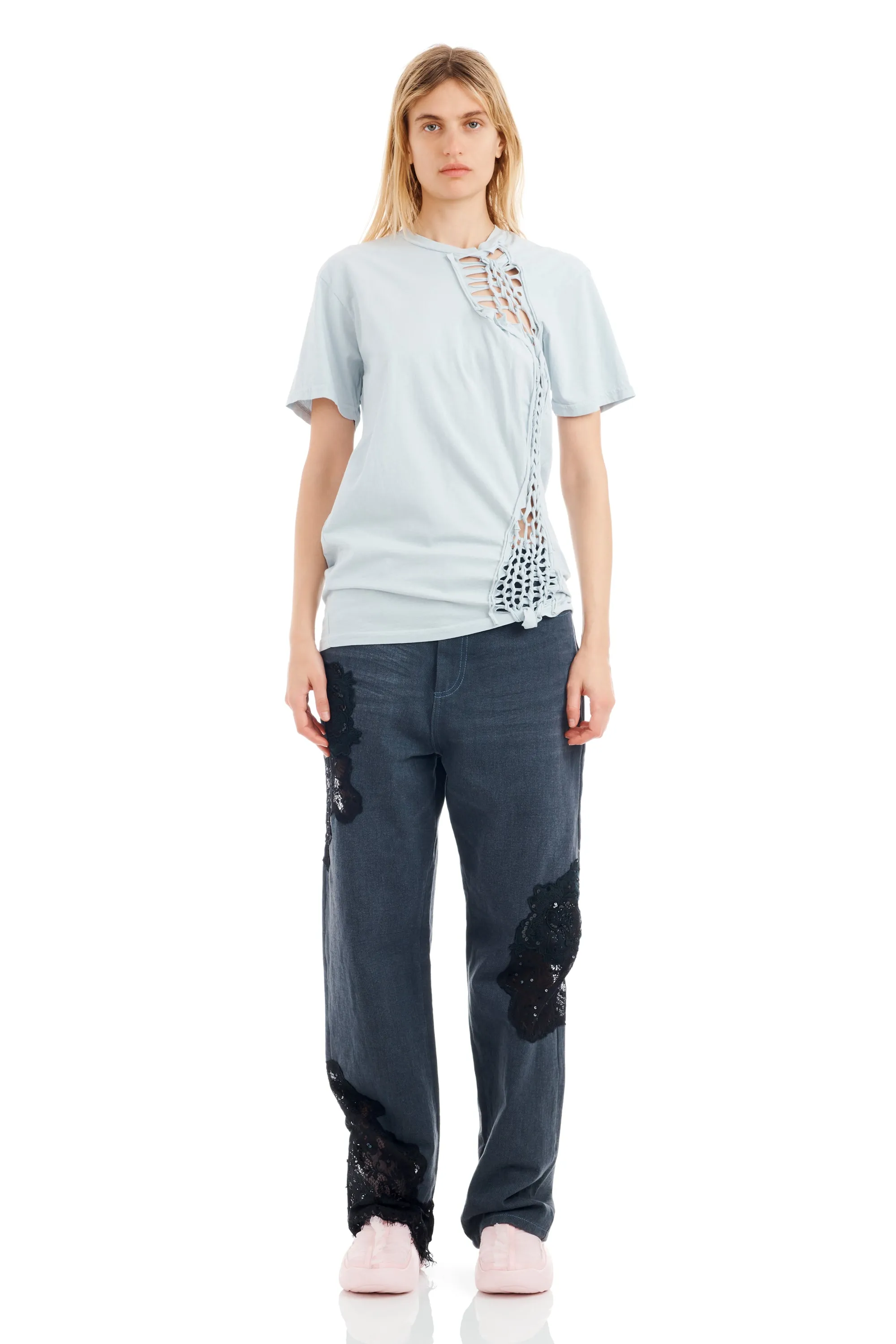 LIGHT BLUE TOSH TEE sold by Collina Strada