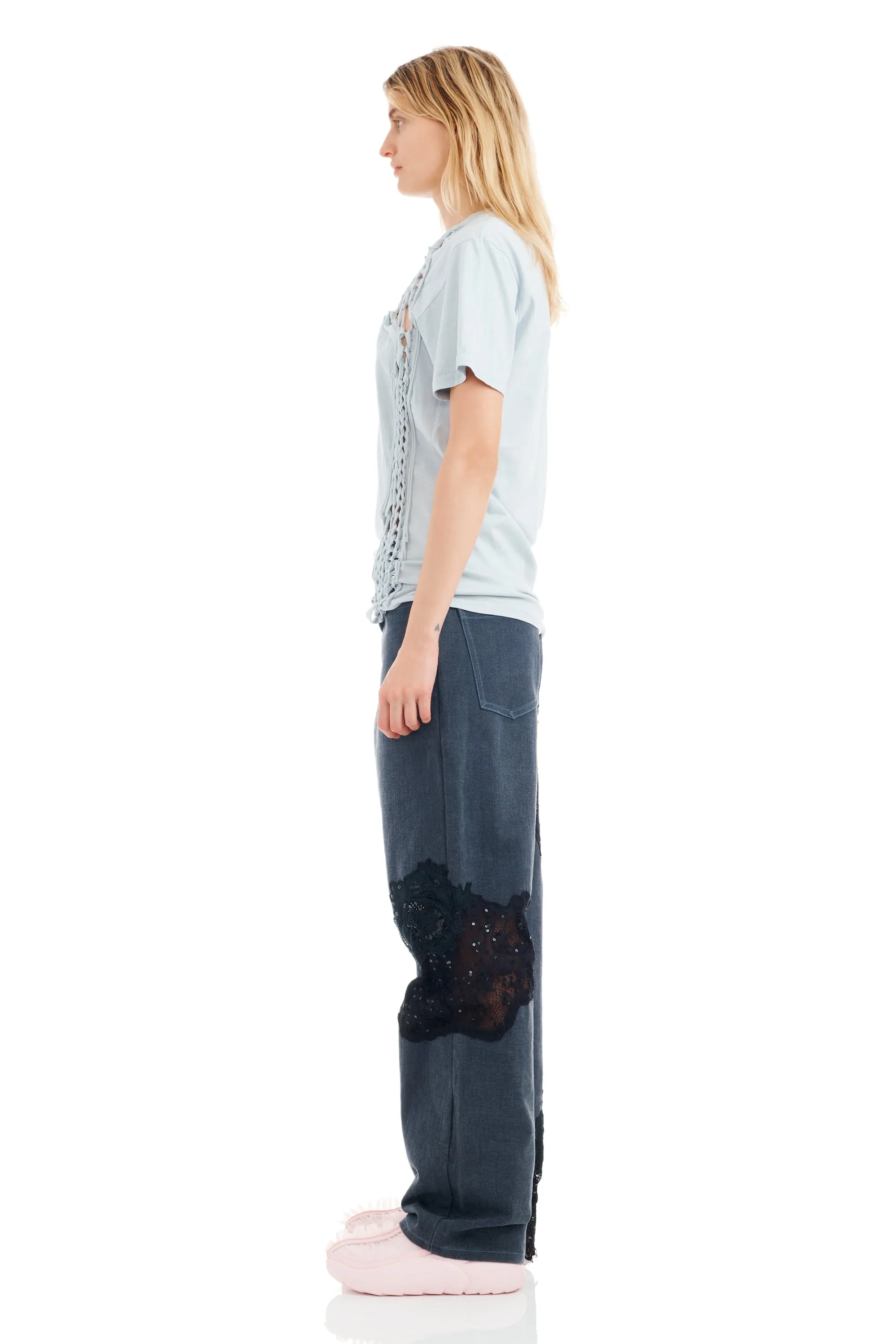 LIGHT BLUE TOSH TEE sold by Collina Strada product image thumbnail 4