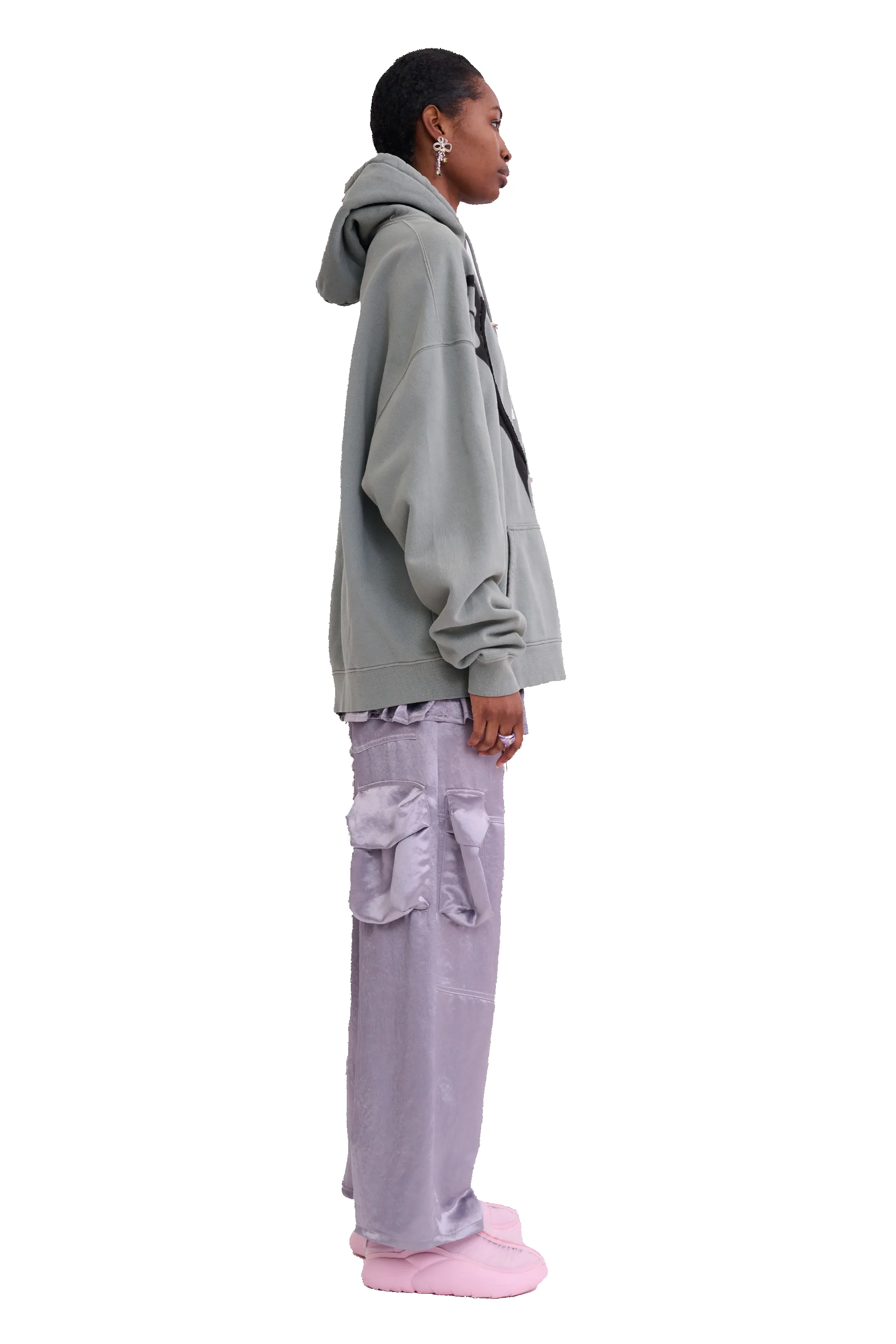 THUNDER BLUE HEART HOODIE sold by Collina Strada product image thumbnail 4
