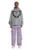 THUNDER BLUE HEART HOODIE sold by Collina Strada