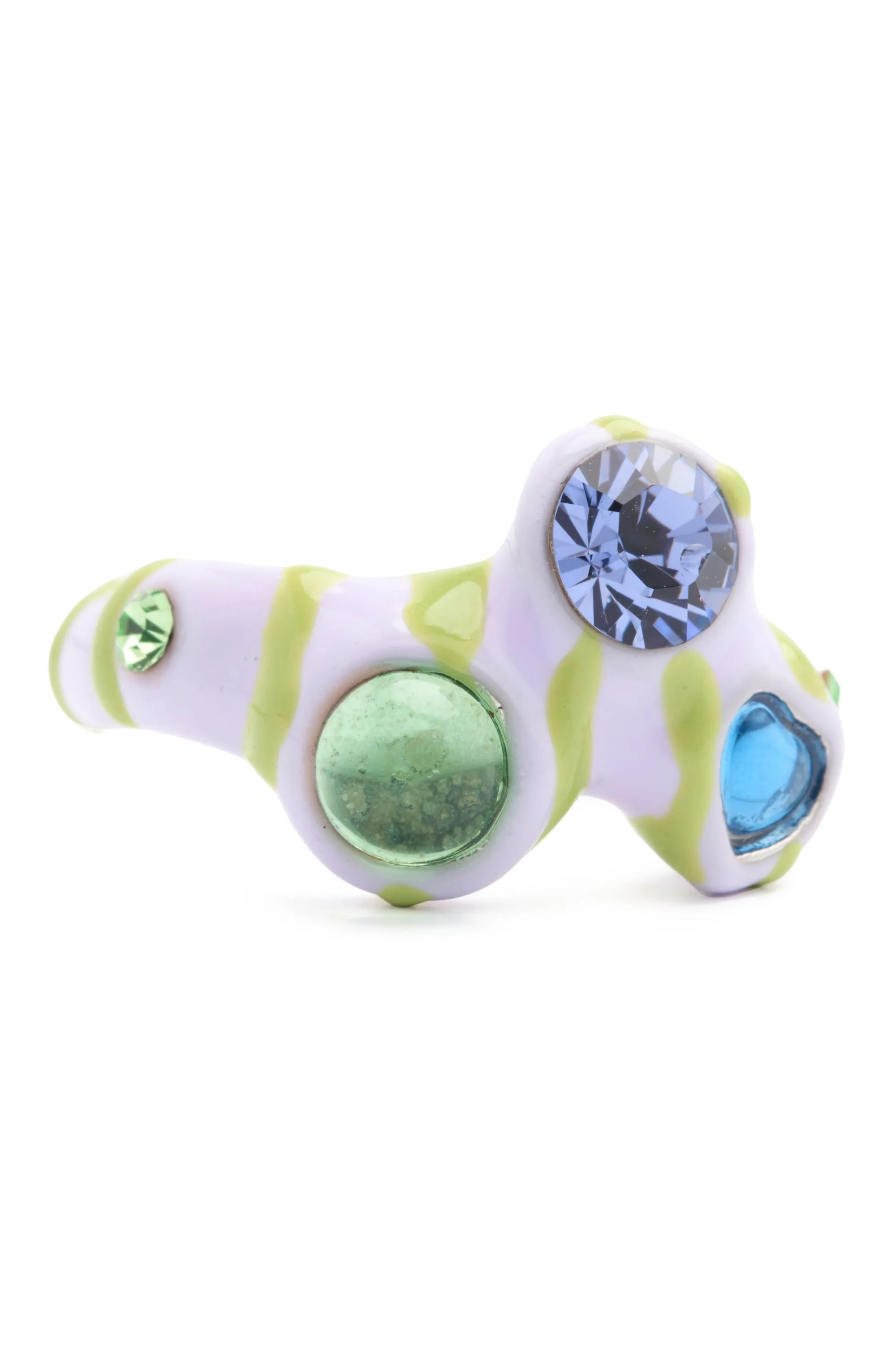 GRAPE STRIPE FLORENCE RING sold by Collina Strada product image thumbnail 2