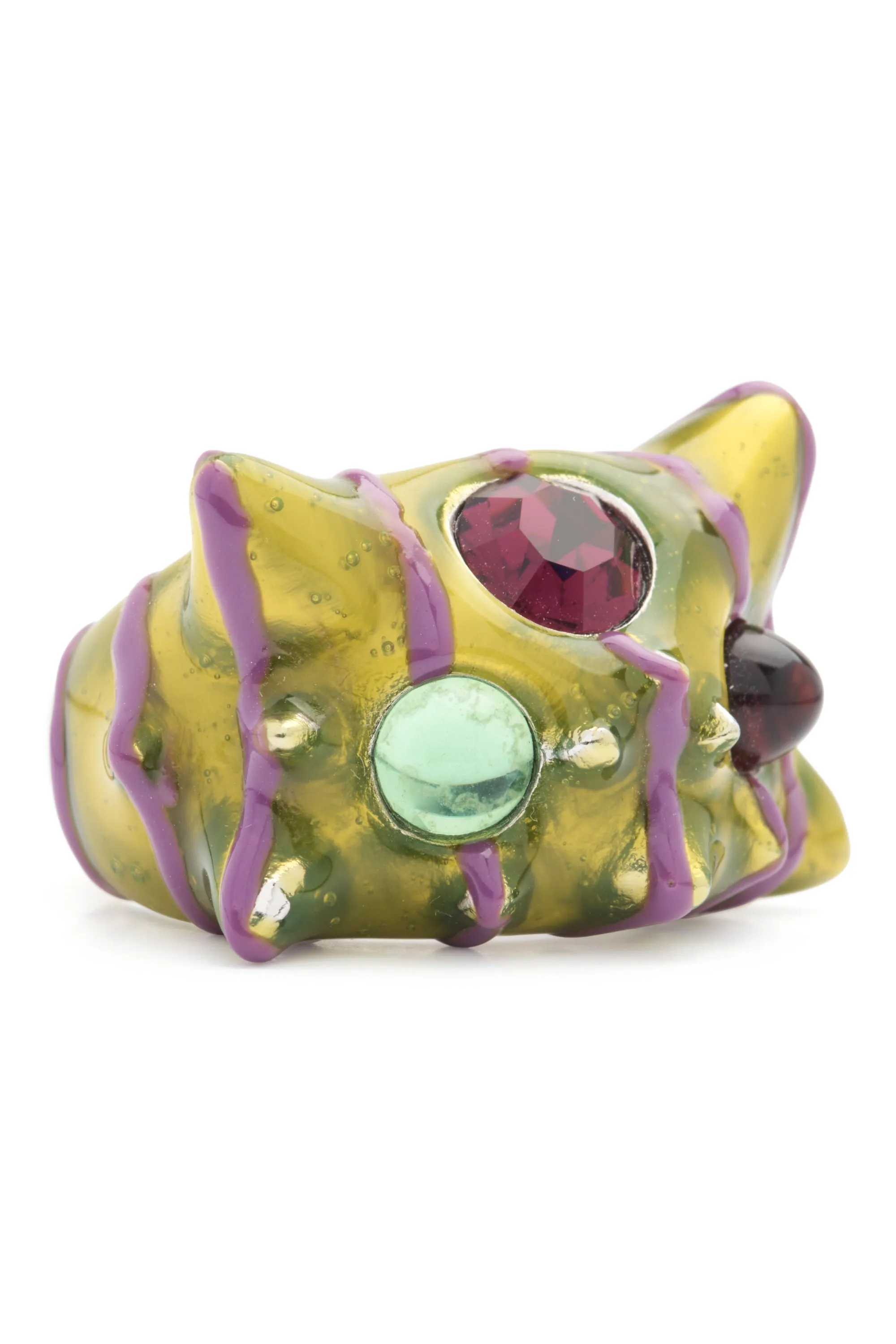 GRAPE STRIPE ALIEN RING sold by Collina Strada product image thumbnail 2