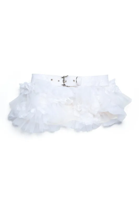 WHITE MIST BELT made by Collina Strada