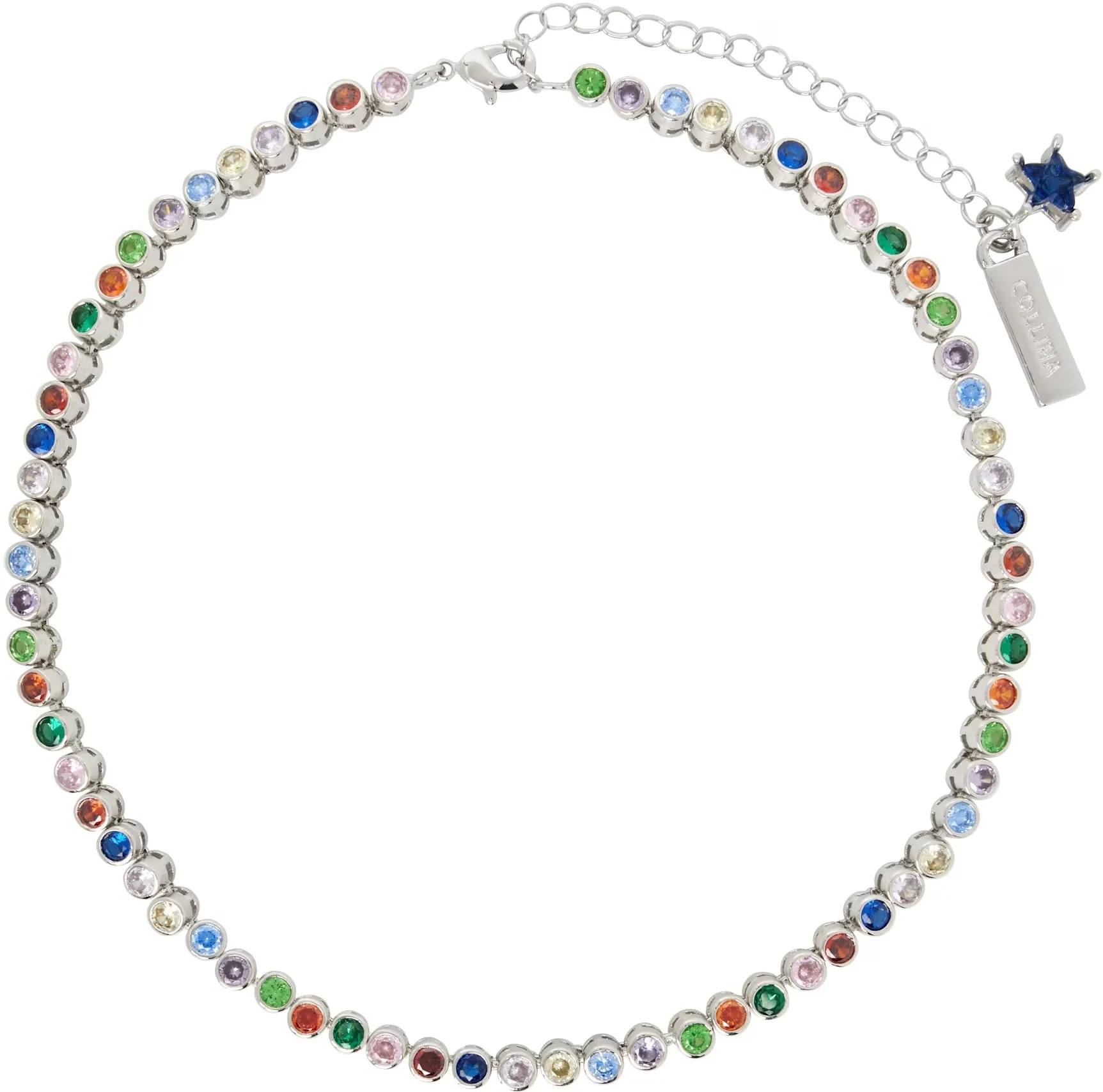 MULTI TENNIS NECKLACE sold by Collina Strada