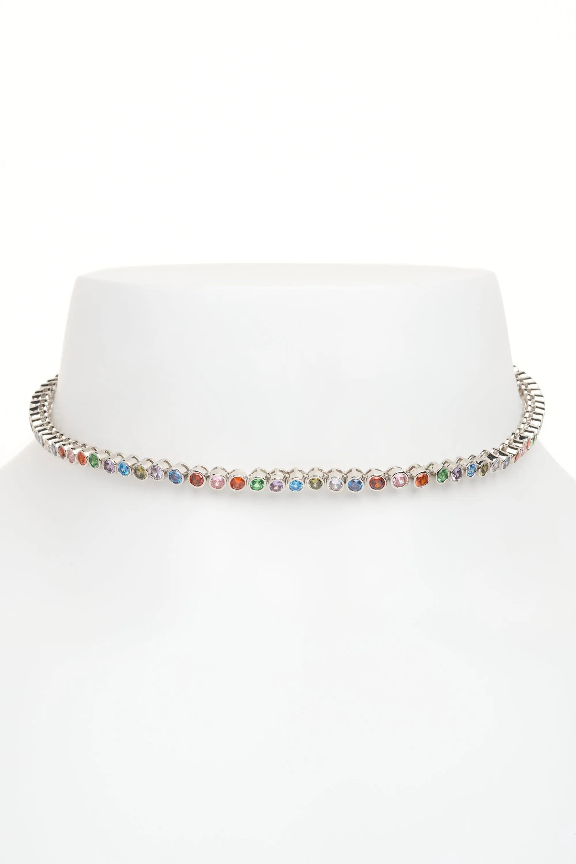 MULTI TENNIS NECKLACE sold by Collina Strada product image thumbnail 2