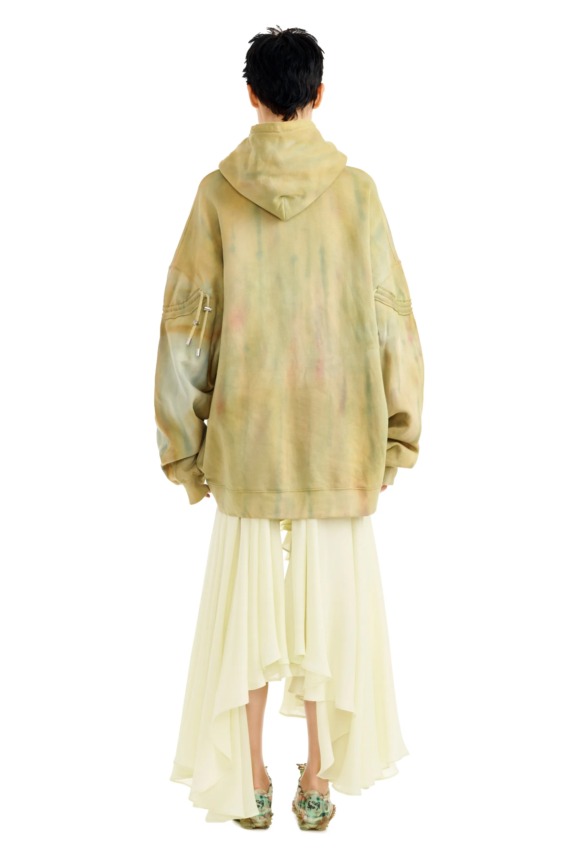 SEA MOSS RHINESTONE BURST HOODIE sold by Collina Strada product image thumbnail 5
