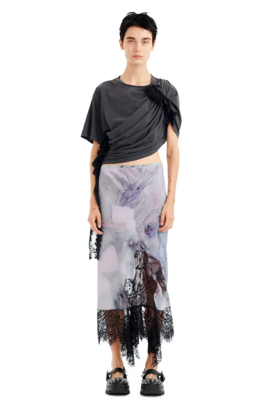 OIL MOLD HISS SKIRT sold by Collina Strada