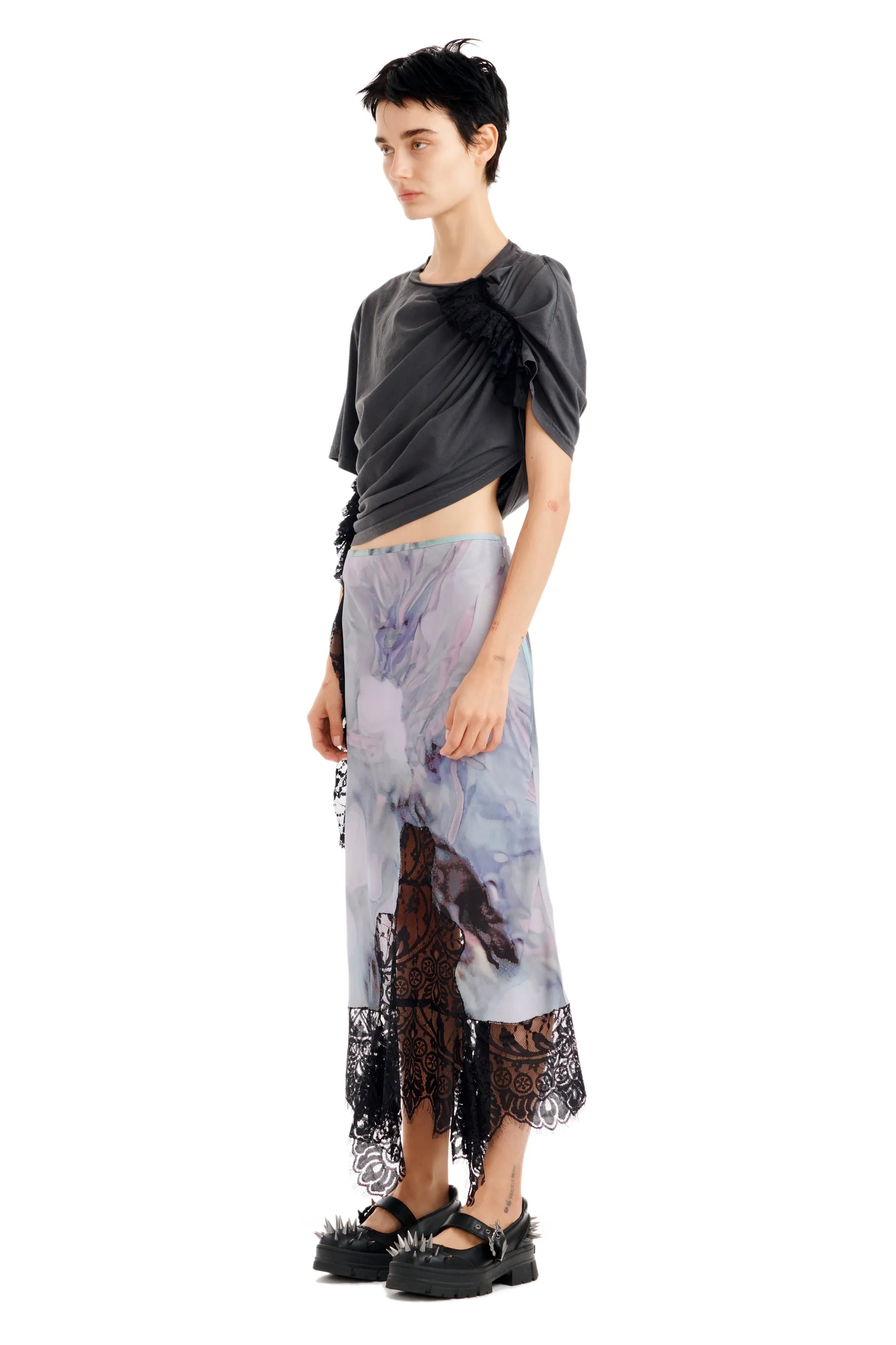 OIL MOLD HISS SKIRT sold by Collina Strada product image thumbnail 3