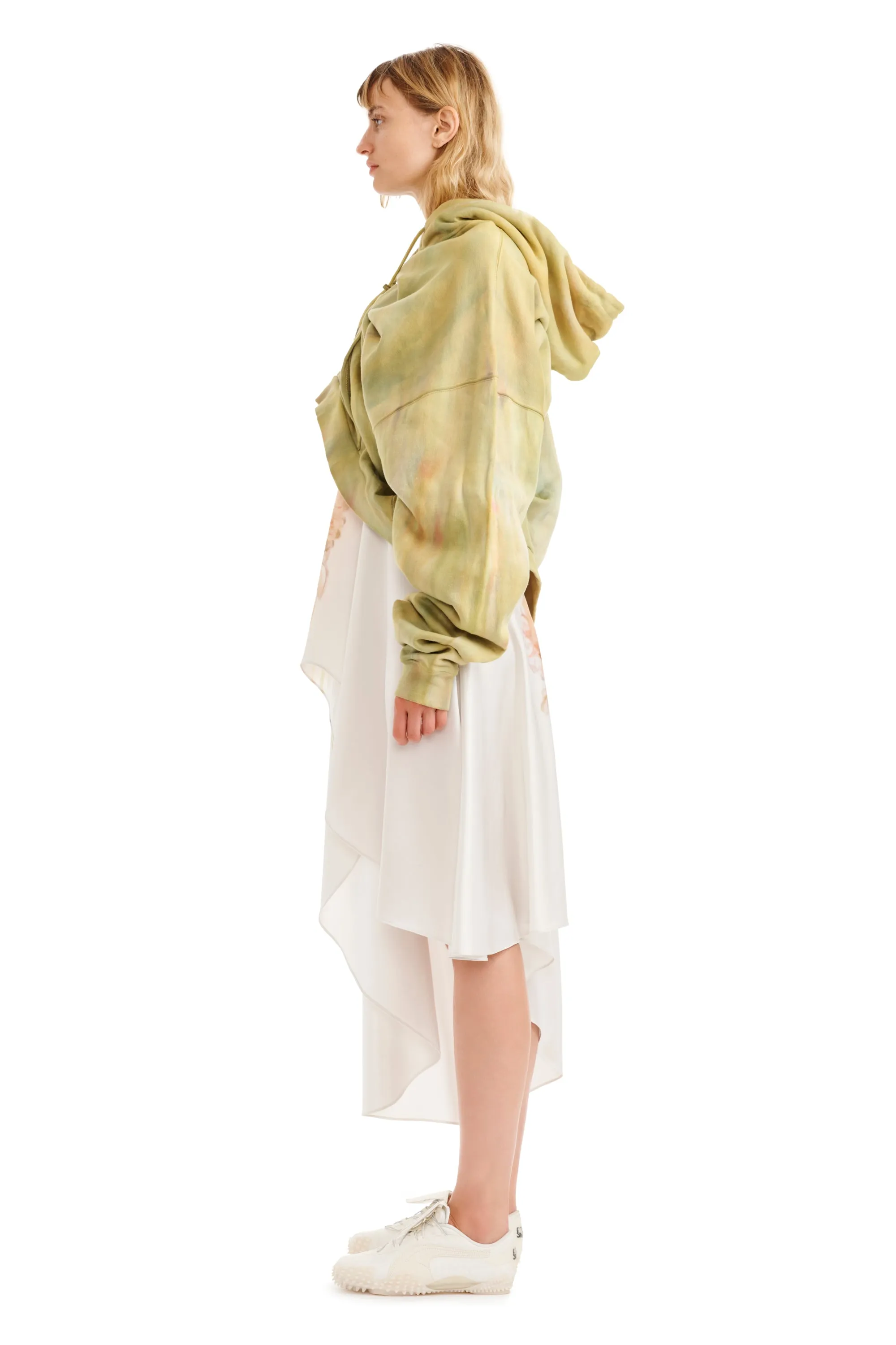 SEA MOSS DRAPED HOODIE sold by Collina Strada product image thumbnail 4