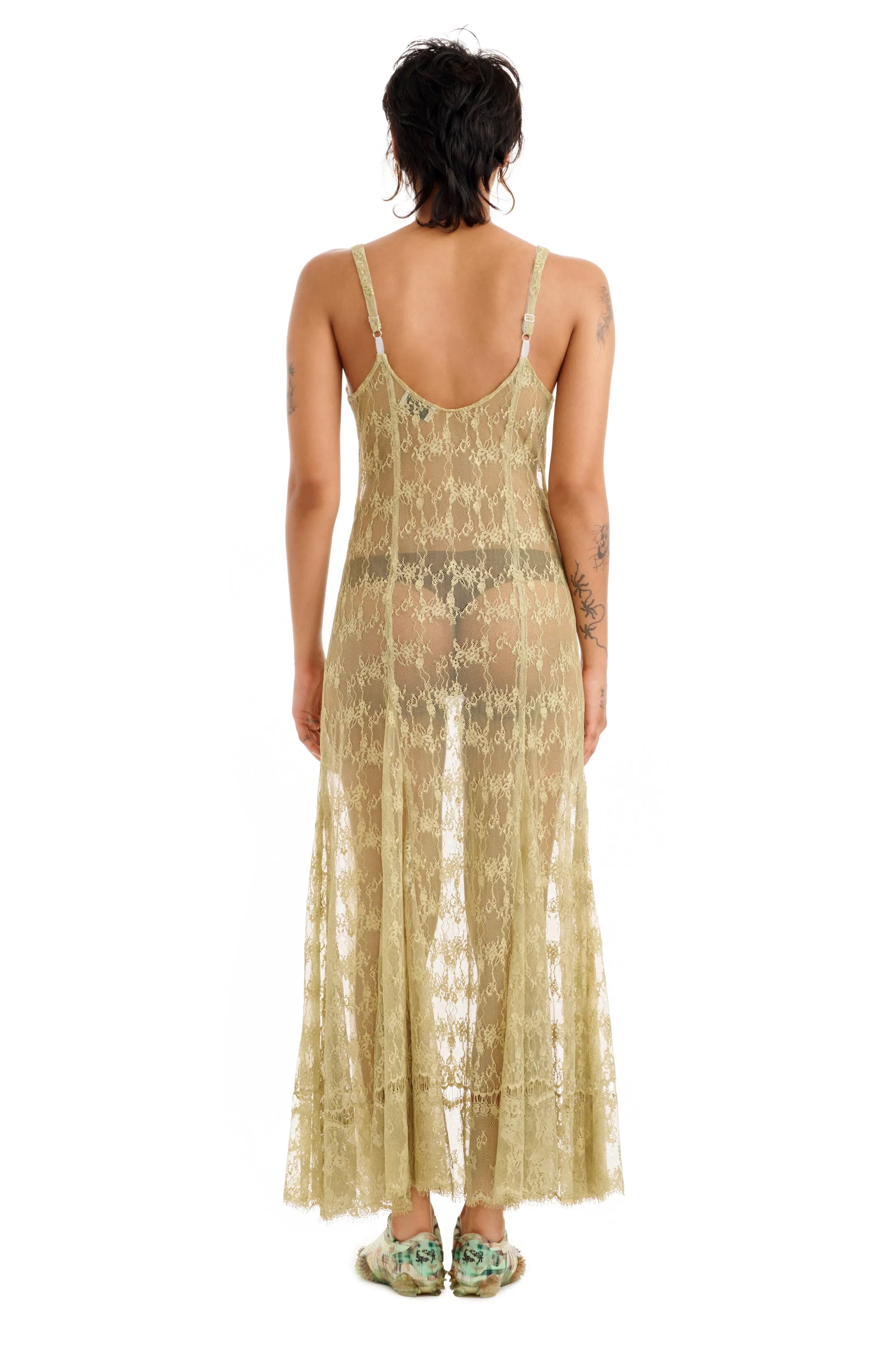 OLIVE PAMELA DRESS sold by Collina Strada product image thumbnail 5