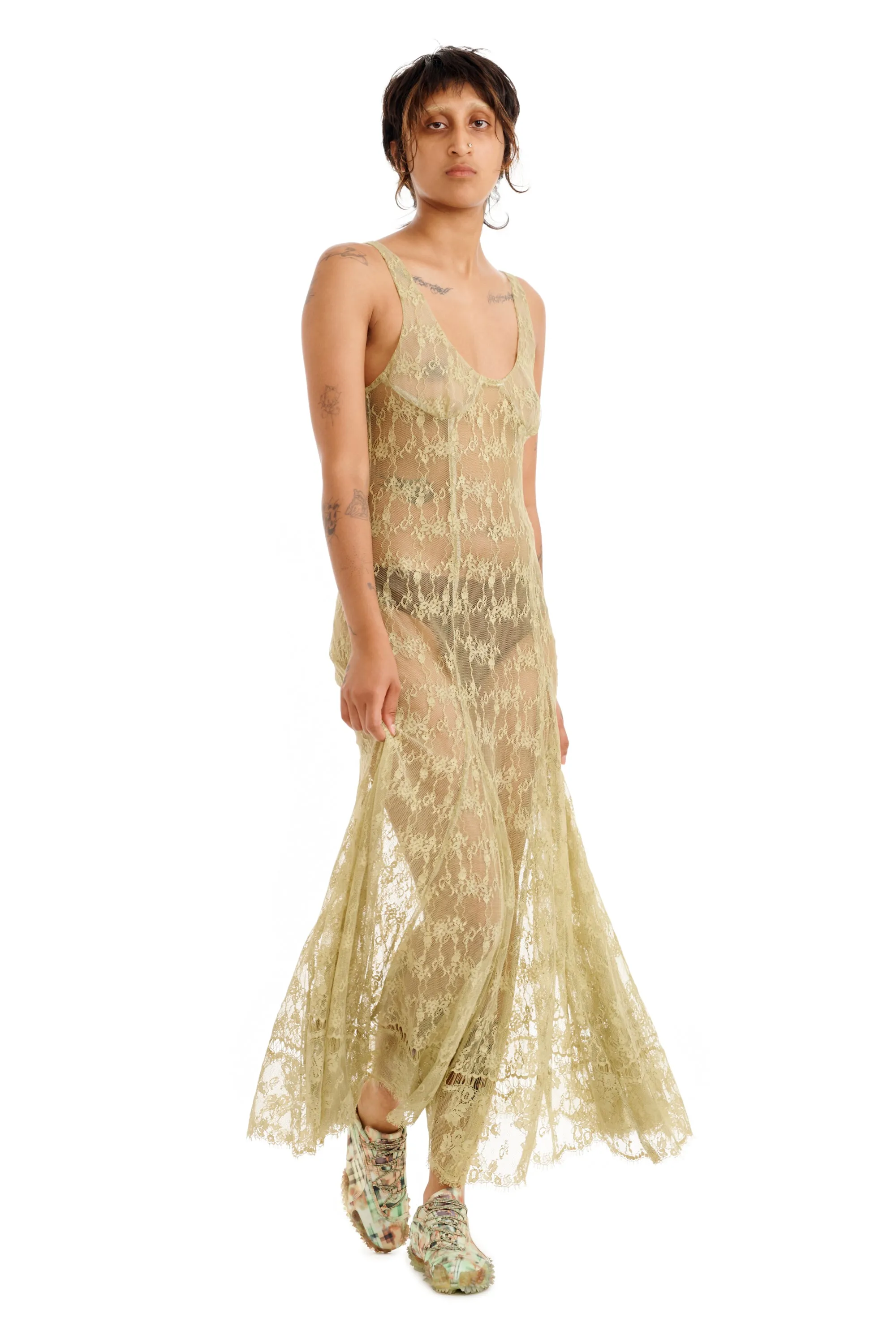 OLIVE PAMELA DRESS sold by Collina Strada product image thumbnail 2