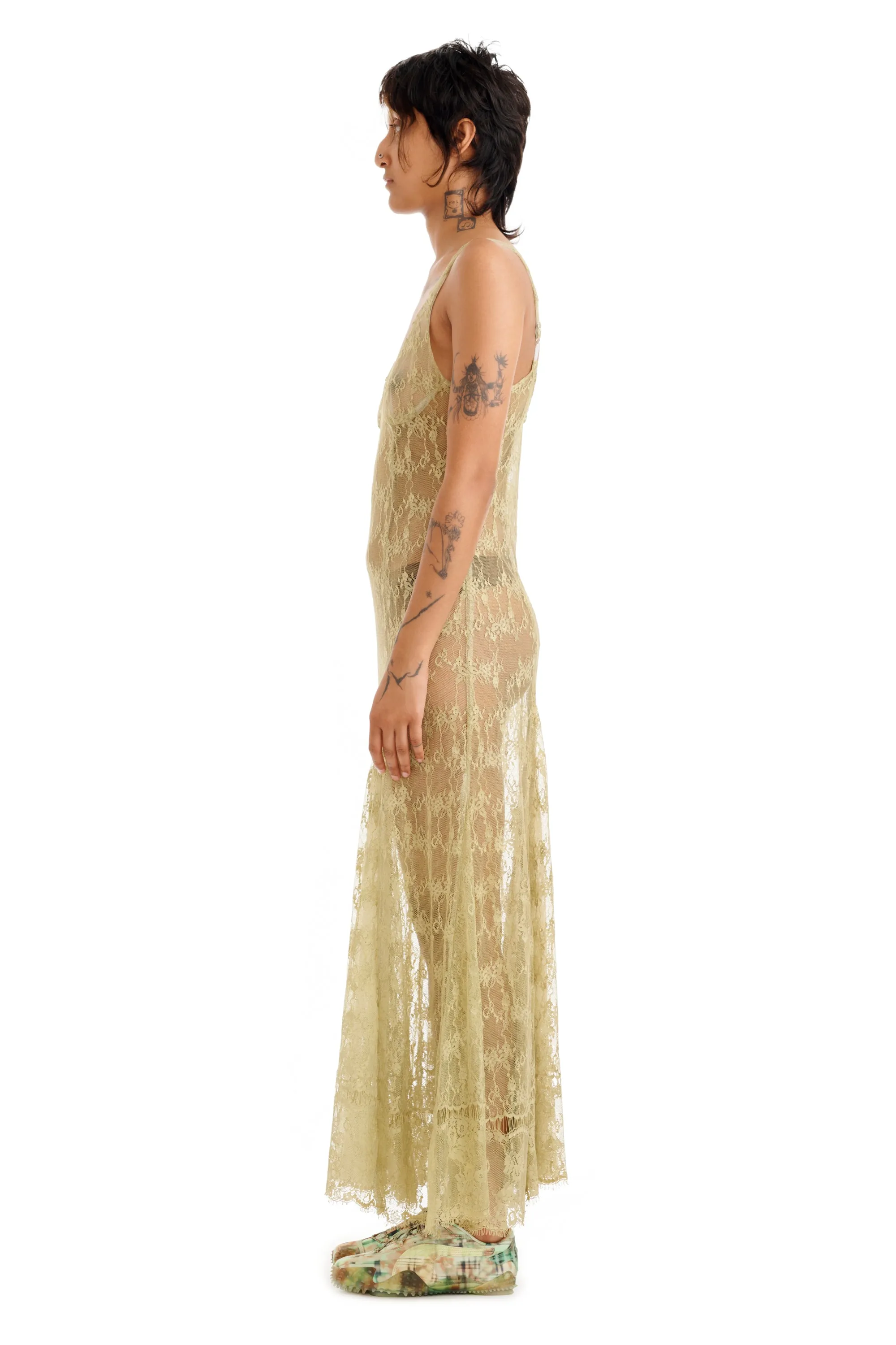 OLIVE PAMELA DRESS sold by Collina Strada product image thumbnail 4