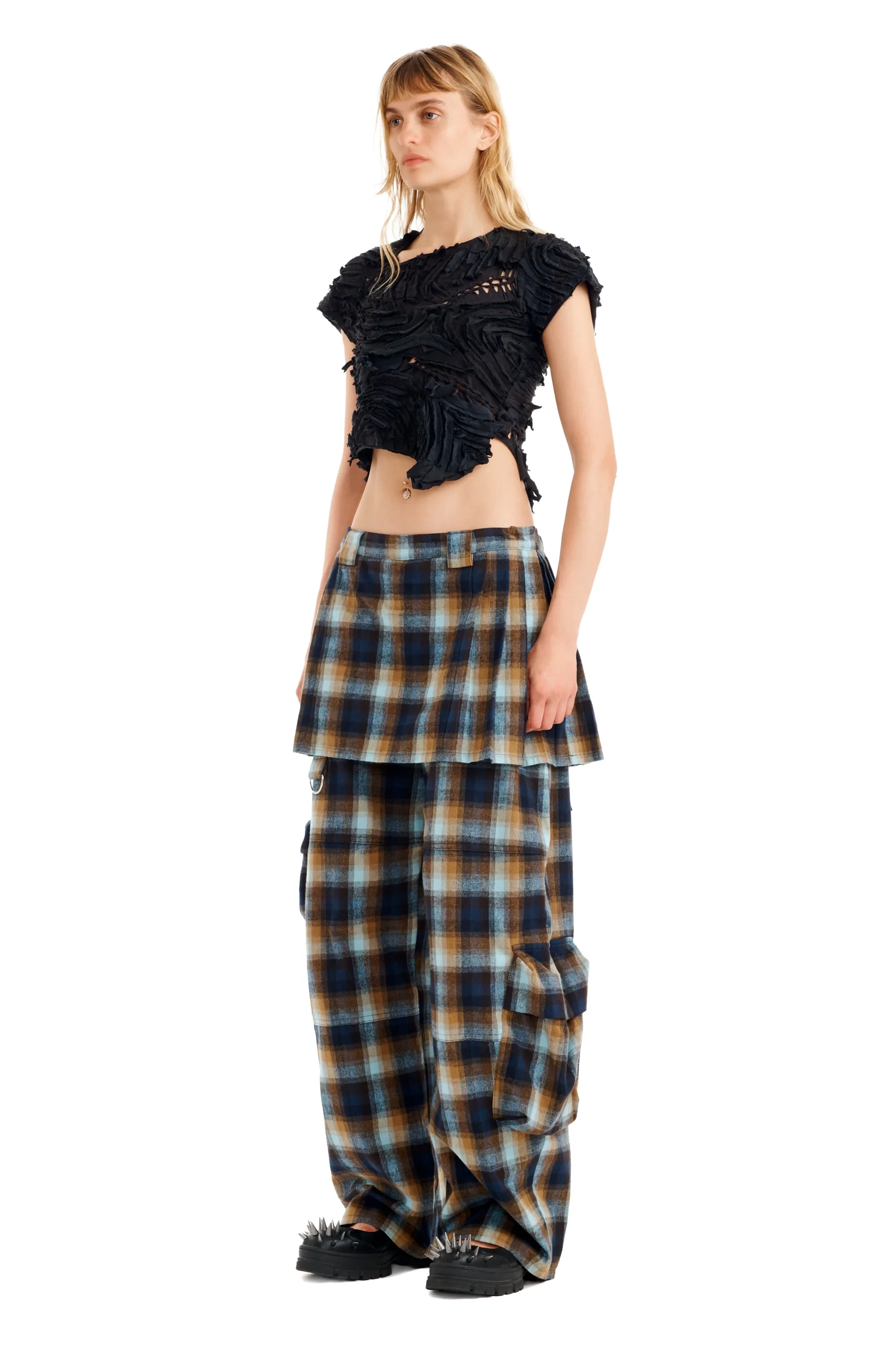 BLACK S/S CHIRP TOP sold by Collina Strada product image thumbnail 3