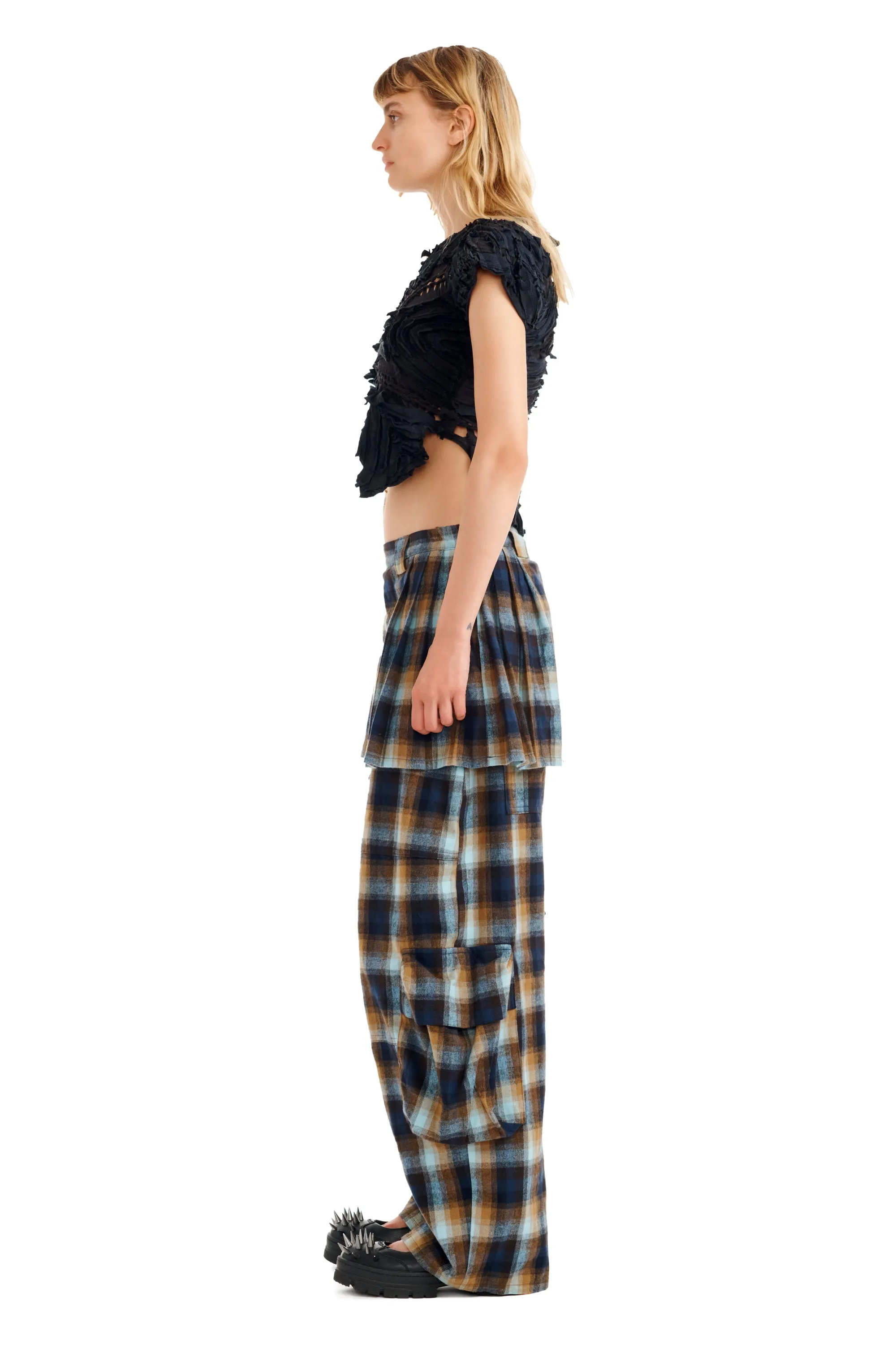 BLACK S/S CHIRP TOP sold by Collina Strada product image thumbnail 4