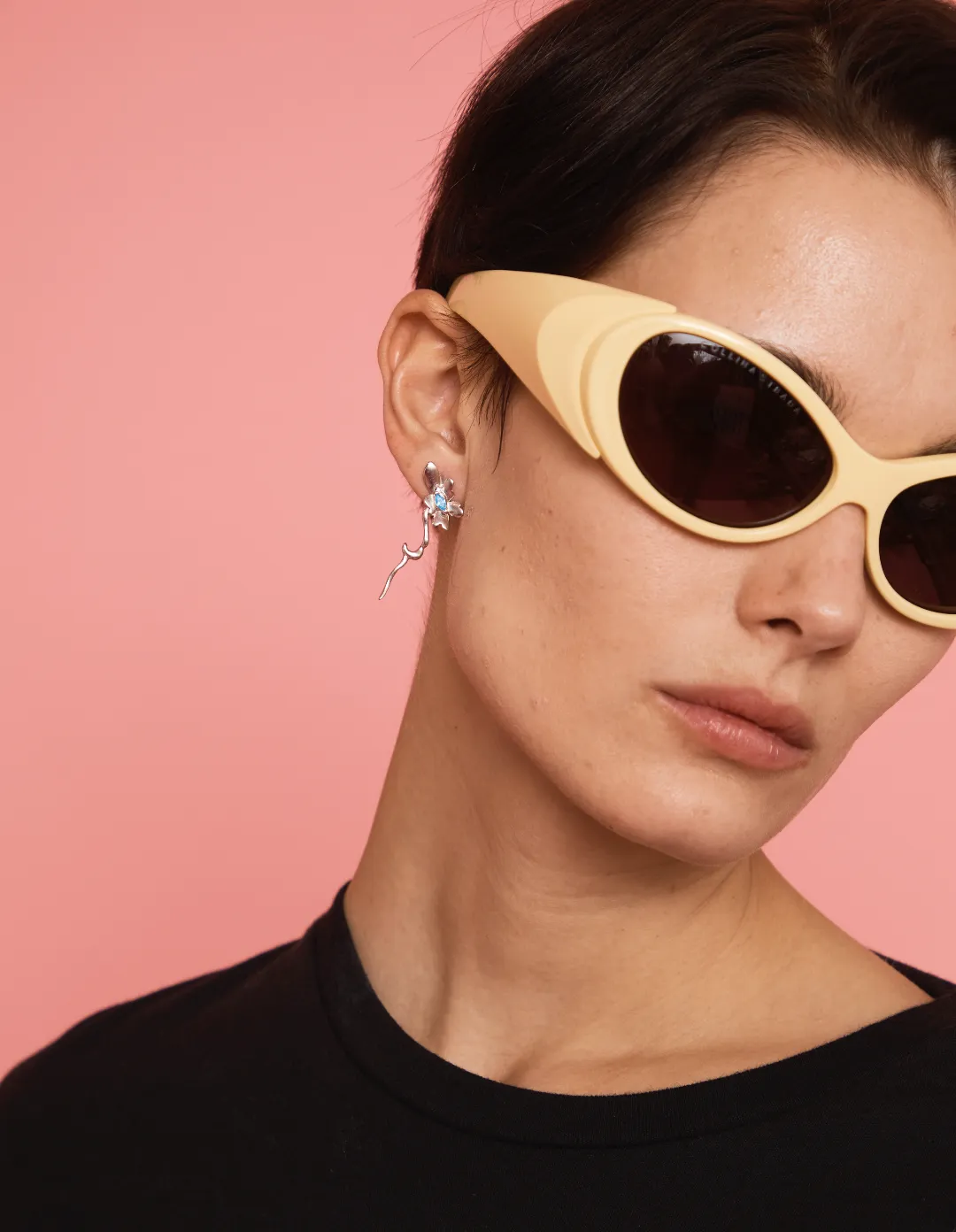 SKY DAISY EARRINGS sold by Collina Strada product image thumbnail 3
