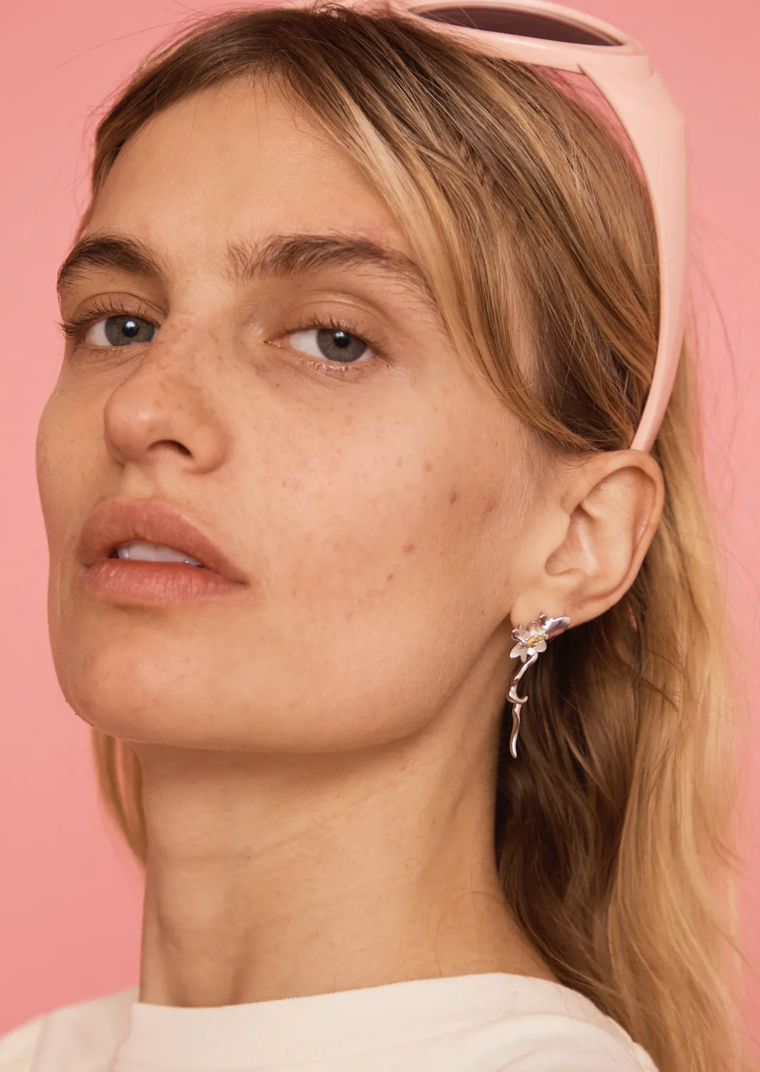 LEMON DAISY EARRINGS sold by Collina Strada product image thumbnail 3