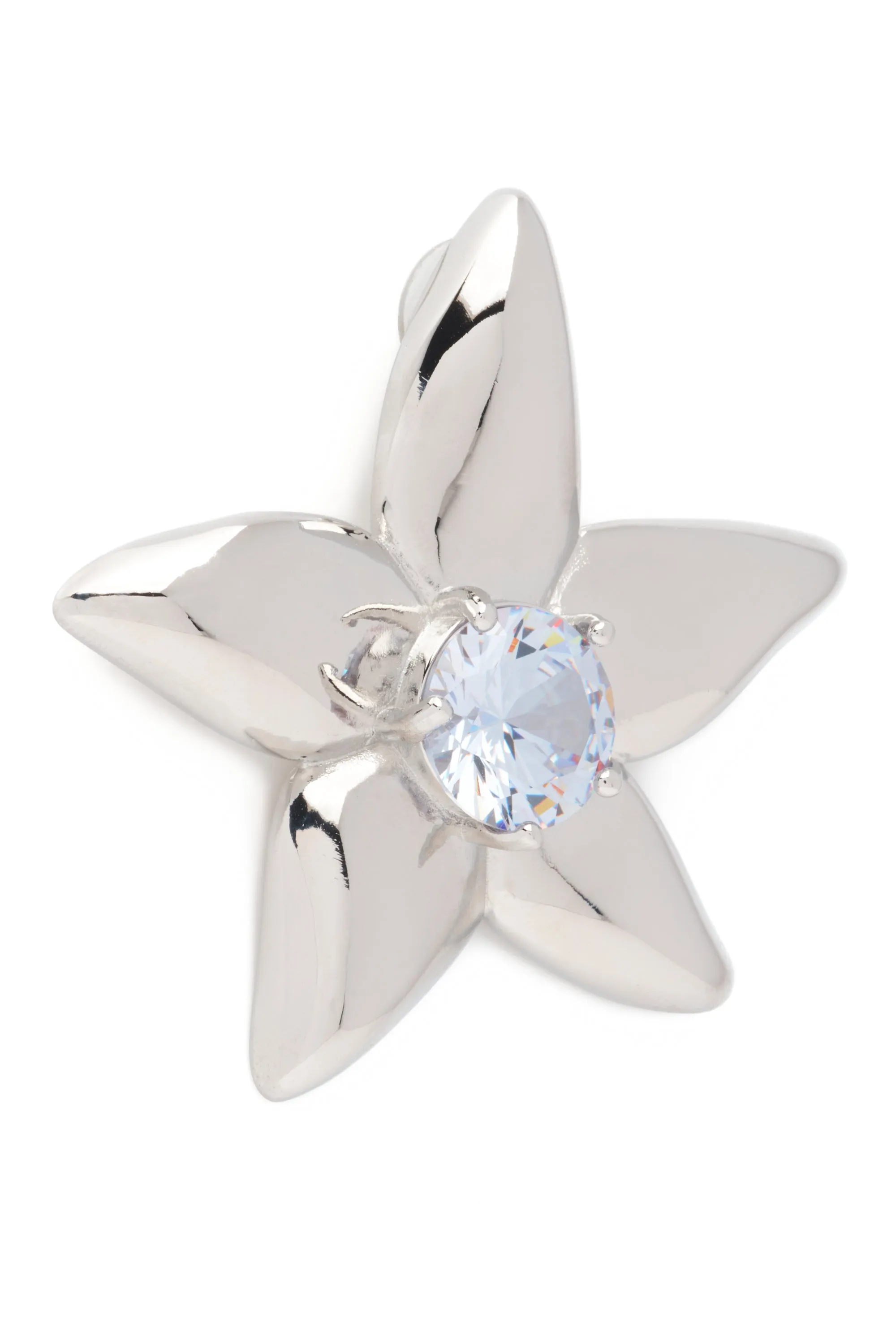 CRYSTAL CLEAR MEGA STARLINK EARRINGS sold by Collina Strada product image thumbnail 2